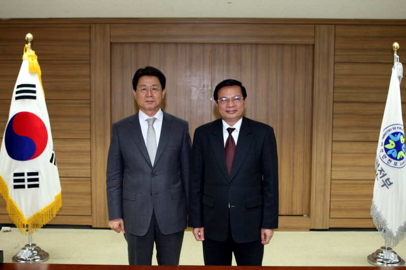이달곤 장관, 'Tran Van Tuan' 베트남 내무부 장관 접견 