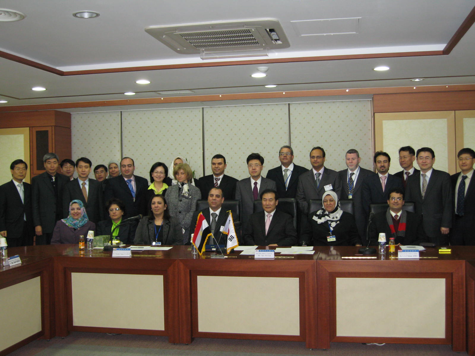 Egyptian Delegation visiting the MOPAS
