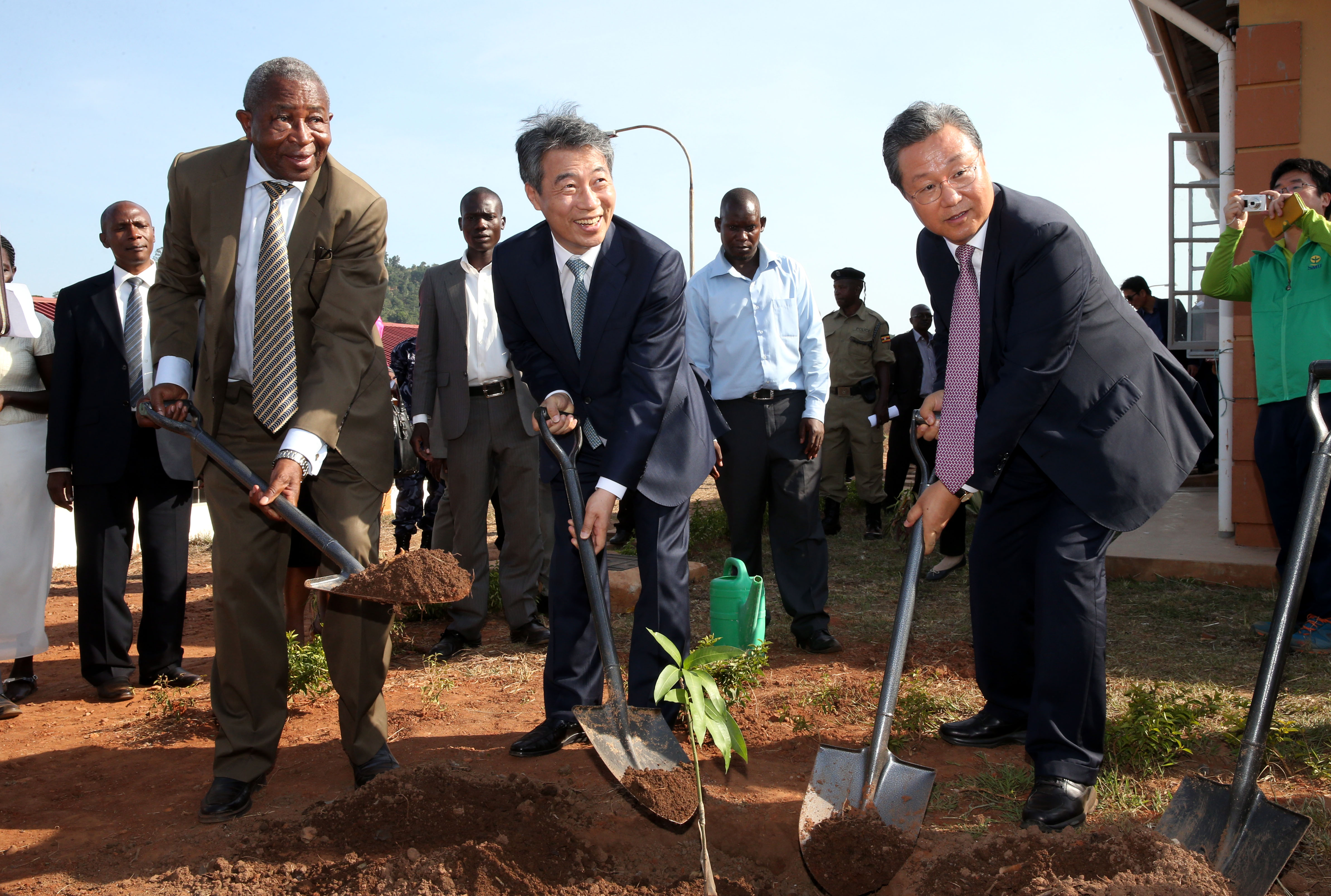 정종섭 장관, 우간다 '농업지도자연수원' 개원 행사 참석