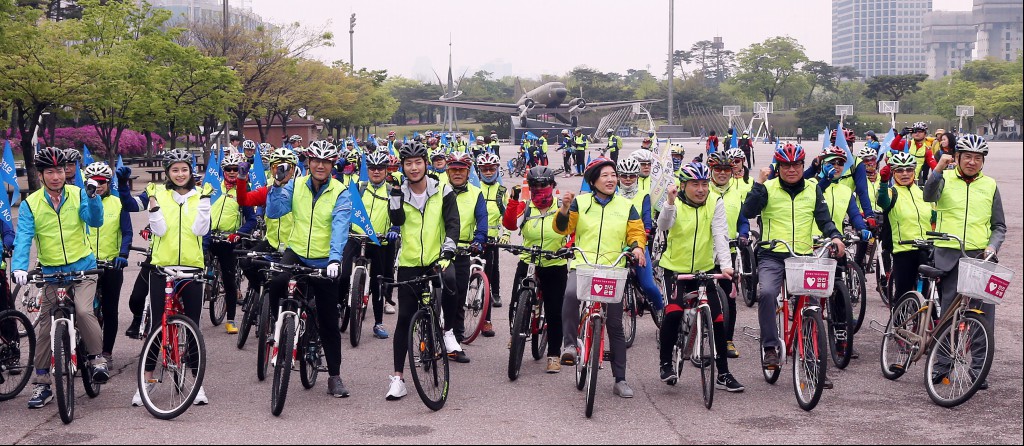 행정자치부, 자전거길 안전지킴이단 발대식 개최