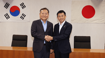 Minister Lee Sang-min meets with the Mayor of Toda City, Saitama Prefecture, and visits the construction site of the Toda City disaster prevention facility.