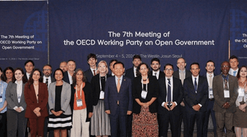 Minister Sang-min Lee attends the 7th Meeting of the OECD Working Party on Open Government.