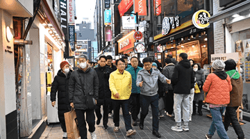 김광용 재난안전관리본부장, 성탄절 대비 인파 안전관리 현장