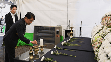 김광용 재난안전관리본부장, 대전 대덕구 공장 화재 희생자 