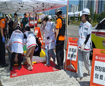 전시 주요시설 피해복구 훈련