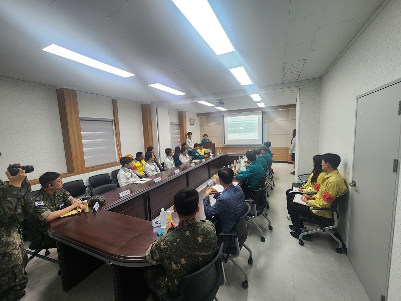 훈련상황 및 계획 설명