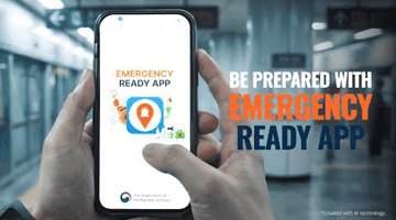 Stay Safe in Korea with the Emergency Ready App!